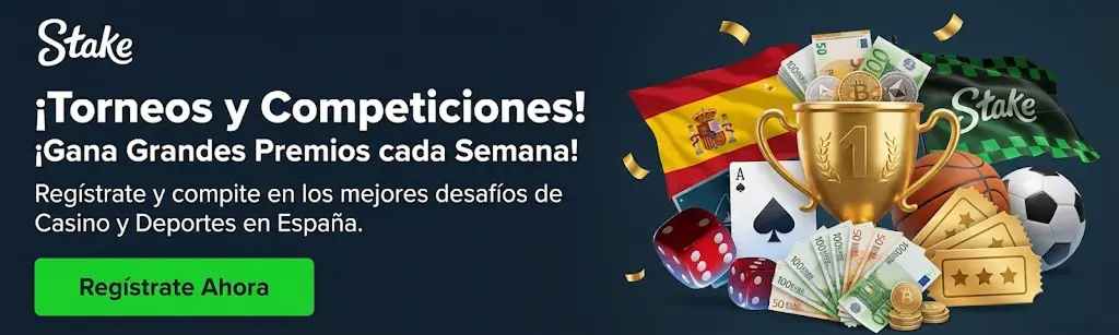 torneos Stake con premios para competir online