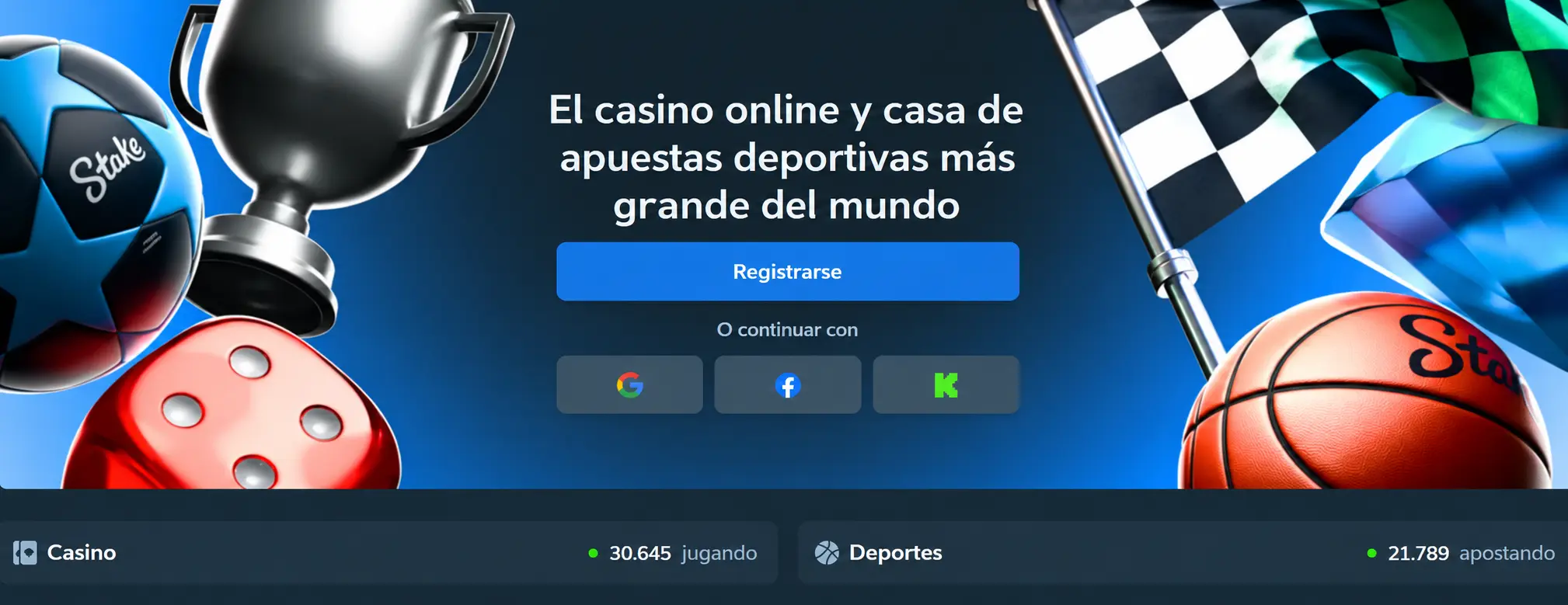 Stake España: aviso de acceso bloqueado desde una IP española